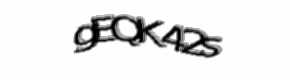 Security check image, please type the characters shown
